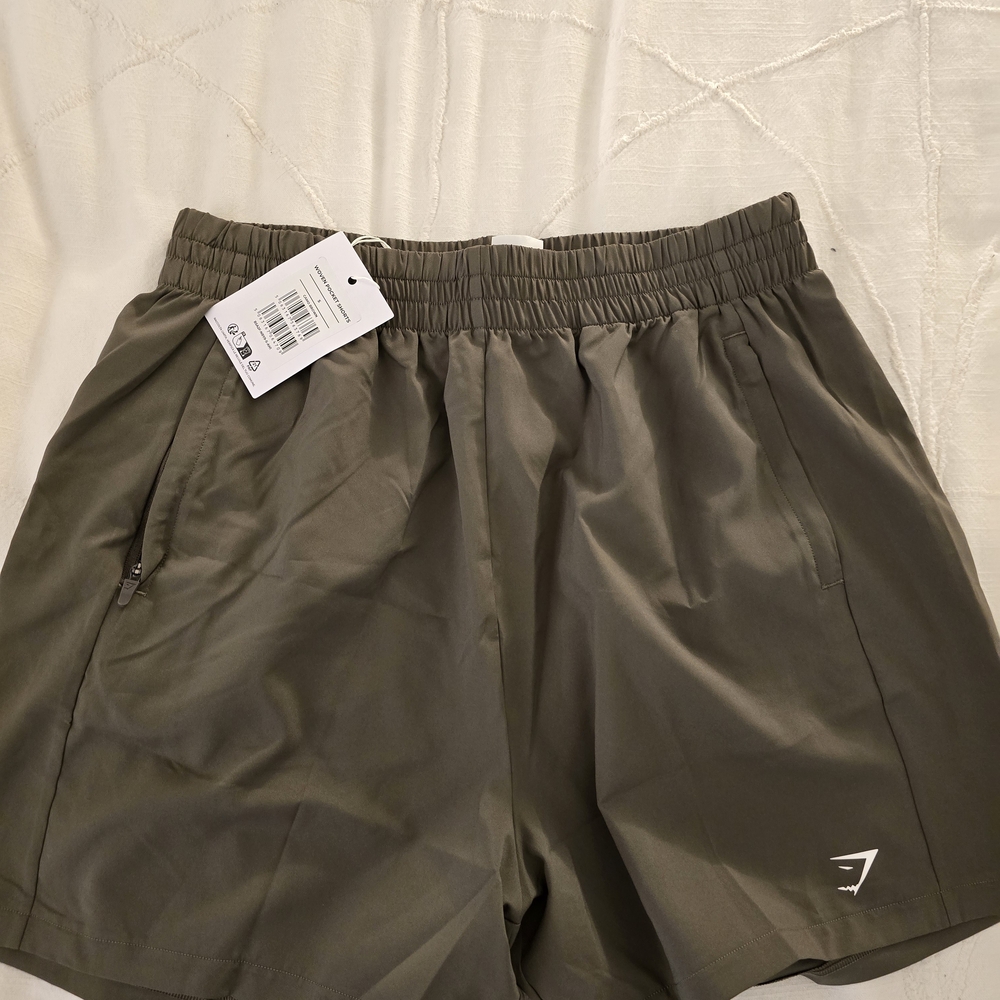 Gymshark Woven Pocket Shorts NWT